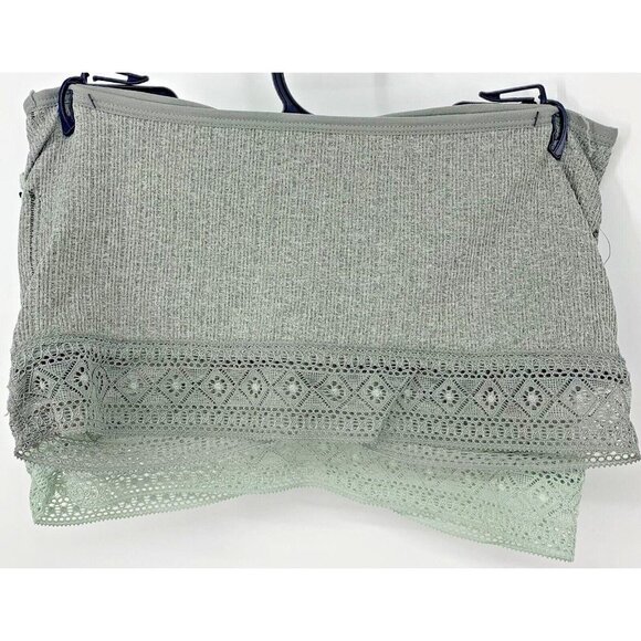 Lucky Brand Bandeau 1X Plus Size Women Seamless Lace Padded Strapless New B49 - Picture 3 of 5